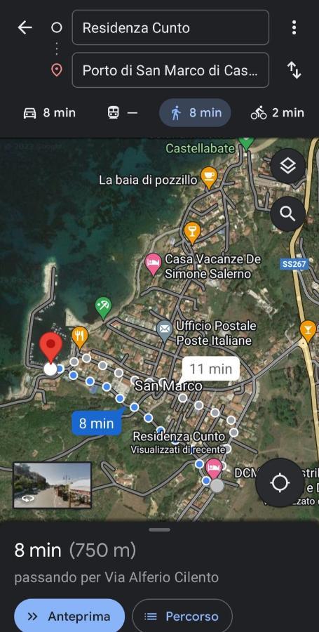 卡斯特拉巴特 Residenza Cunto酒店 外观 照片